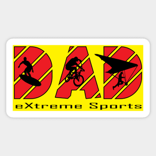 Extreme Dad Sticker